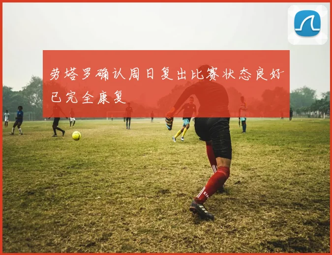 劳塔罗确认周日复出比赛状态良好已完全康复